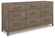 Chrestner Dresser and Mirror - Affordable Home Luxury