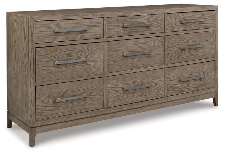 Chrestner Dresser and Mirror - Affordable Home Luxury