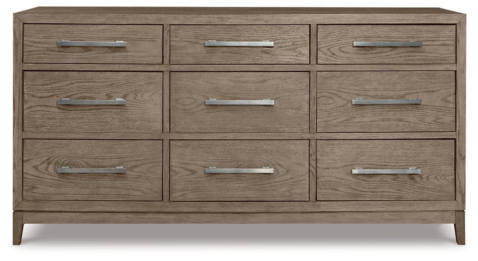 Chrestner Dresser and Mirror - Affordable Home Luxury