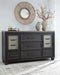 Foyland Dresser and Mirror - Affordable Home Luxury