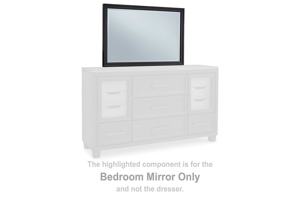 Foyland Dresser and Mirror - Affordable Home Luxury