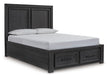 Foyland Panel Storage Bed - Affordable Home Luxury