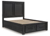 Foyland Panel Storage Bed - Affordable Home Luxury