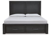 Foyland Panel Storage Bed - Affordable Home Luxury