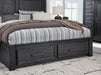 Foyland Panel Storage Bed - Affordable Home Luxury