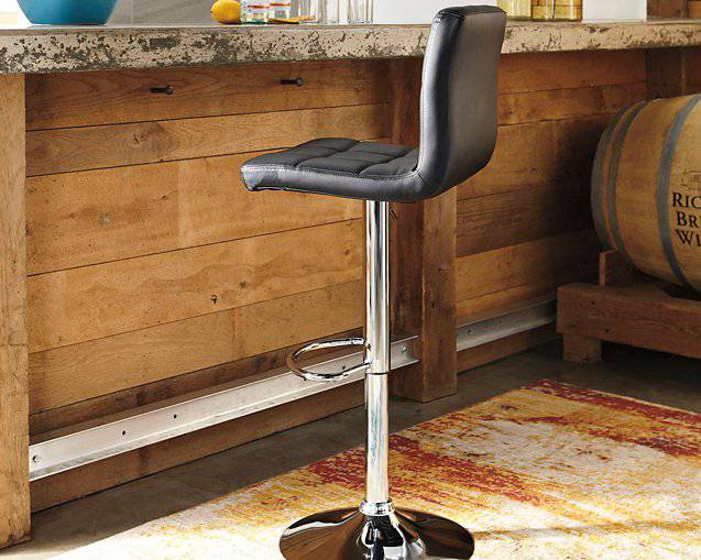 Bellatier Adjustable Height Bar Stool - Affordable Home Luxury