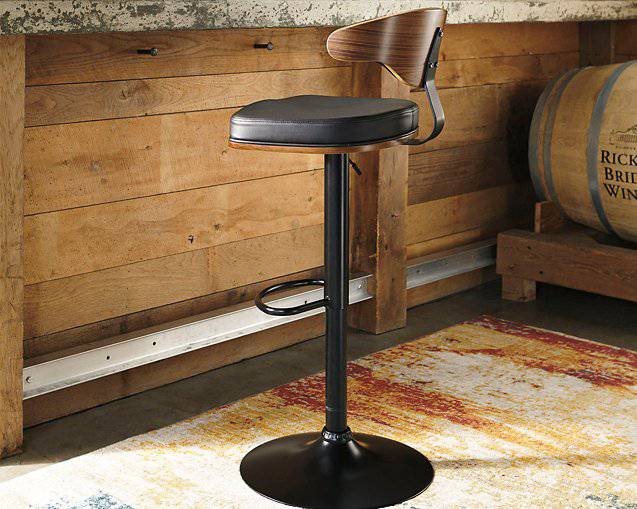 Bellatier Adjustable Height Bar Stool - Affordable Home Luxury