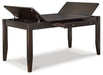 Ambenrock Dining Table with Storage - Affordable Home Luxury