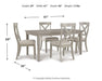 Parellen Dining Room Set - Affordable Home Luxury