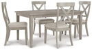 Parellen Dining Room Set - Affordable Home Luxury