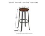 Challiman Bar Stool Set - Affordable Home Luxury