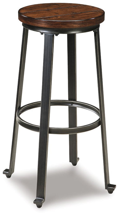 Challiman Bar Stool Set - Affordable Home Luxury