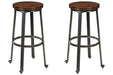 Challiman Bar Stool Set - Affordable Home Luxury