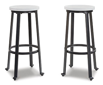 Challiman Bar Height Stool - Affordable Home Luxury