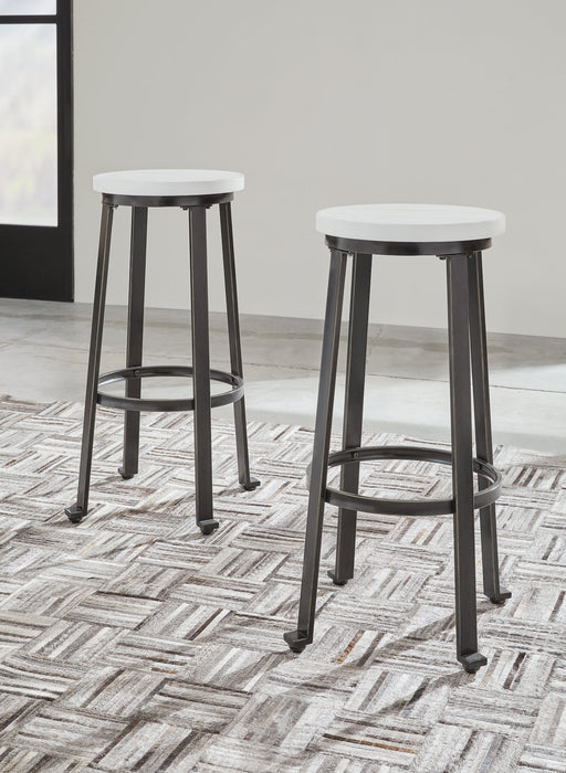 Challiman Bar Height Stool - Affordable Home Luxury