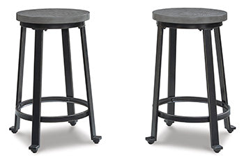 Challiman Counter Height Stool - Affordable Home Luxury