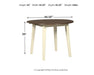 Woodanville Dining Drop Leaf Table - Affordable Home Luxury