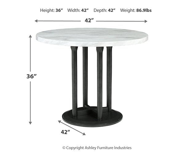 Centiar Counter Height Dining Table - Affordable Home Luxury