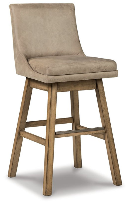 Tallenger Bar Height Bar Stool - Affordable Home Luxury