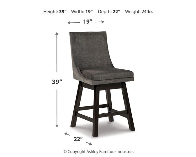 Tallenger Counter Height Bar Stool - Affordable Home Luxury