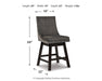 Tallenger Counter Height Bar Stool - Affordable Home Luxury