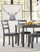 Bridson Dining Table and Chairs with Bench (Set of 6) - Affordable Home Luxury