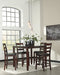 Coviar Counter Height Dining Table and Bar Stools (Set of 5) - Affordable Home Luxury