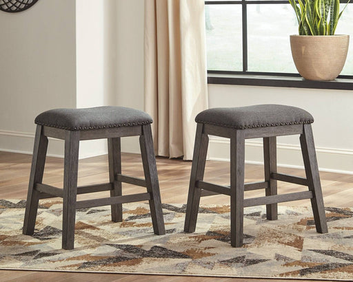 Caitbrook Counter Height Upholstered Bar Stool - Affordable Home Luxury