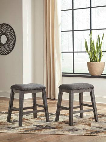 Caitbrook Counter Height Upholstered Bar Stool - Affordable Home Luxury