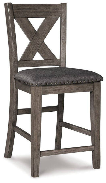 Caitbrook Counter Height Upholstered Bar Stool - Affordable Home Luxury