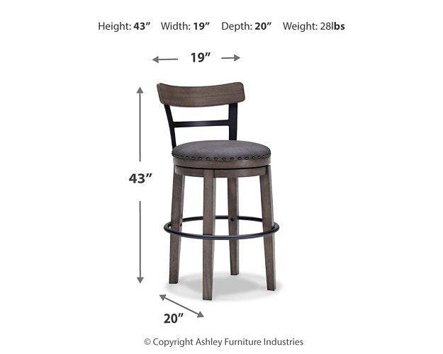 Caitbrook Bar Height Bar Stool - Affordable Home Luxury