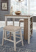 Skempton Counter Height Dining Table and Bar Stools (Set of 3) - Affordable Home Luxury