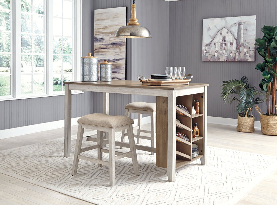 Skempton Counter Height Dining Set - Affordable Home Luxury