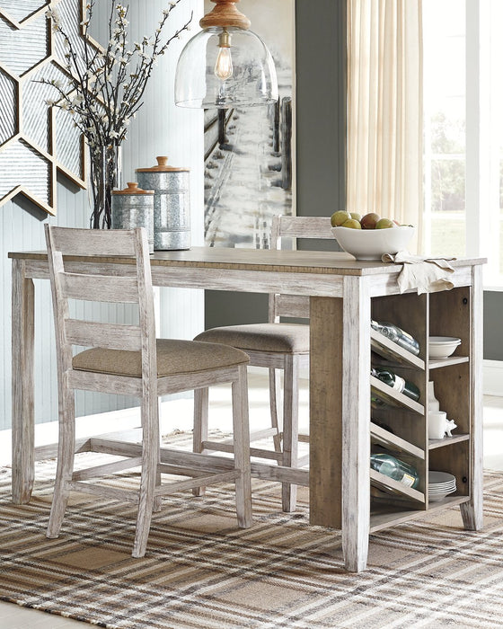 Skempton Counter Height Dining Table - Affordable Home Luxury