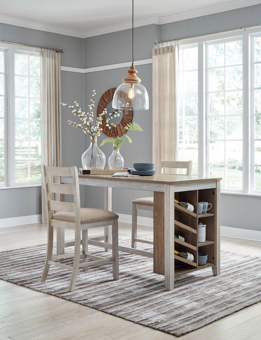 Skempton Counter Height Dining Table - Affordable Home Luxury