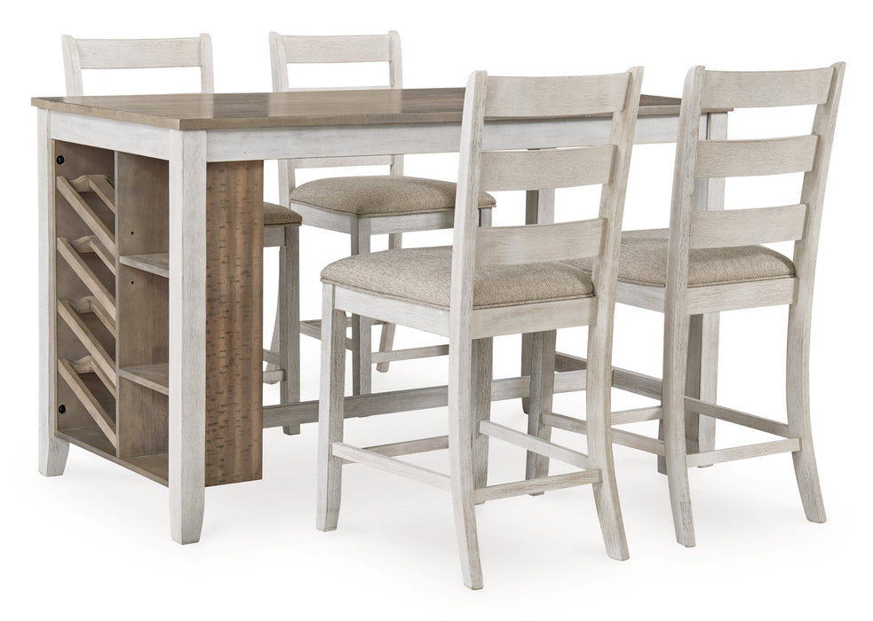 Skempton Counter Height Dining Set - Affordable Home Luxury