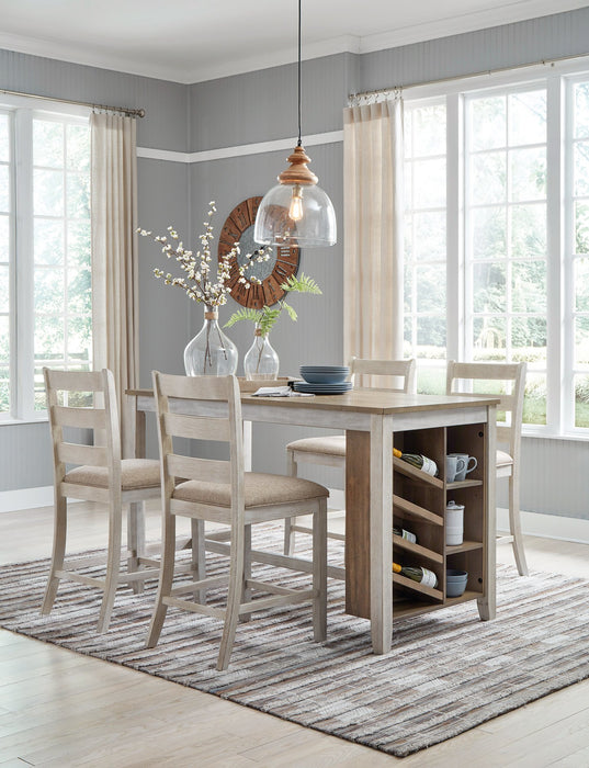 Skempton Counter Height Dining Table - Affordable Home Luxury