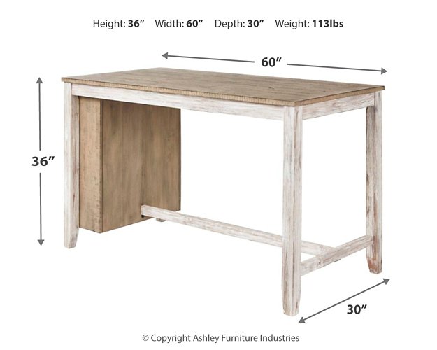 Skempton Counter Height Dining Set - Affordable Home Luxury