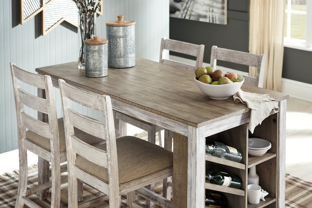 Skempton Counter Height Dining Table - Affordable Home Luxury