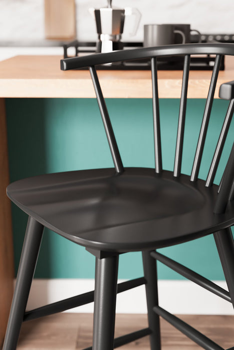 Otaska Bar Height Stool - Affordable Home Luxury