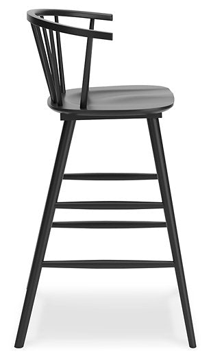 Otaska Bar Height Stool - Affordable Home Luxury