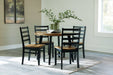 Blondon Dining Table and 4 Chairs (Set of 5) - Affordable Home Luxury