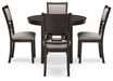 Langwest Dining Table and 4 Chairs (Set of 5) - Affordable Home Luxury