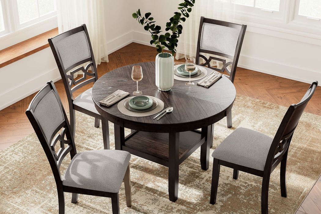 Langwest Dining Table and 4 Chairs (Set of 5) - Affordable Home Luxury