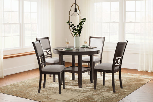 Langwest Dining Table and 4 Chairs (Set of 5) - Affordable Home Luxury