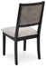 Corloda Dining Table and 4 Chairs (Set of 5) - Affordable Home Luxury