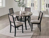 Corloda Dining Table and 4 Chairs (Set of 5) - Affordable Home Luxury