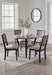 Corloda Dining Table and 4 Chairs (Set of 5) - Affordable Home Luxury