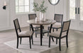 Corloda Dining Table and 4 Chairs (Set of 5) - Affordable Home Luxury