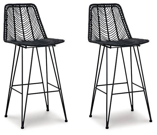 Angentree Bar Height Bar Stool - Affordable Home Luxury